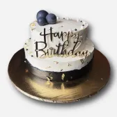 Tort Elegant Birthday Gold
